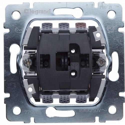 Переключатель одноклавишный 2 направления Legrand Galea Life 16A 250V 775606