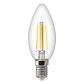 Лампа светодиодная филаментная Thomson E14 9W 2700K свеча прозрачная TH-B2069 - фото №1