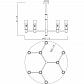 Подвесная люстра Divinare Barolo 2654/17 LM-9 - фото №2
