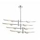 Подвесная люстра Crystal Lux Rafael SP8 Chrome - фото №3
