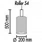 Подвесной светильник TopDecor Roller S4 16 02g - фото №2