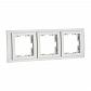 Рамка 3-постовая Mono Electric Larissa белый 103-191900-162 - фото №1