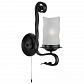 Бра Arte Lamp Scroll A7915AP-1BK - фото №1