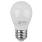 Лампа светодиодная ЭРА E27 5W 4000K матовая LED P45-11W-840-E27 Б0032989 - фото №1
