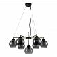 Подвесная люстра Indigo Grappoli 11029/7P Black V000216 - фото №2