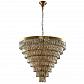Подвесная люстра Crystal Lux Abigail SP22 D820 GOLD/AMBER - фото №2