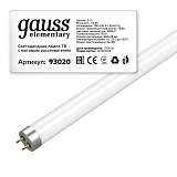 Лампа светодиодная Gauss G13 10W 4000K матовая 93020