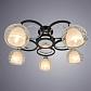 Потолочная люстра Arte Lamp Ginevra A1604PL-5BK - фото №2