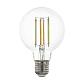 Лампа светодиодная филаментная диммируемая Eglo E27 6W 2200-6500K прозрачная 12575 - фото №1