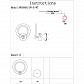 Бра Seven Fires Lejni WD5006/1W-S-WT - фото №2