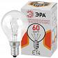 Лампа накаливания ЭРА E14 60W прозрачная ДШ 60-230-E14-CL Б0039138 - фото №2