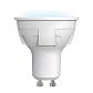 Лампа светодиодная Uniel GU10 6W 4000K матовая LED-JCDR 6W/NW/GU10/FR PLP01WH UL-00002421 - фото №1
