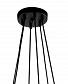 Подвесная люстра Lumien Hall Тейл 4002/6P-BK-GR - фото №4