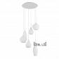 Подвесная люстра Ideal Lux Soft SP6 Bianco 087818 - фото №1