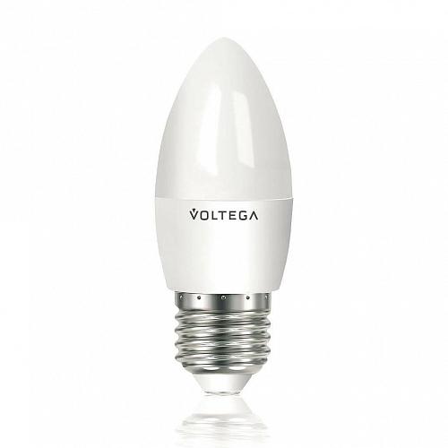 Лампа светодиодная Voltega E27 5,7W 4000К матовая VG2-C2E27cold6W 5730