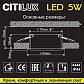 Встраиваемый светодиодный светильник Citilux Акви CLD008010 - фото №2