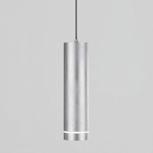 Подвесной светодиодный светильник Eurosvet Topper DLR023 12W 4200K хром матовый