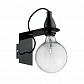 Бра Ideal Lux Minimal AP1 Nero 045214 - фото №1