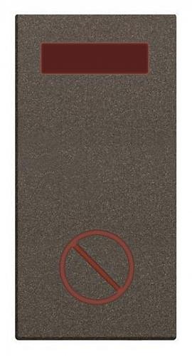 Светосигнализатор Не беспокоить ABB Zenit антрацит 2CLA218040N1801