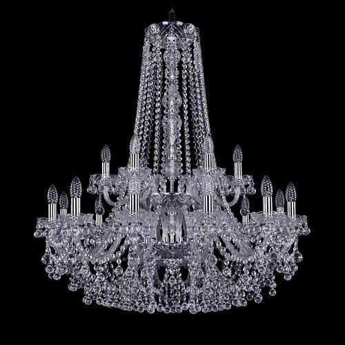 Подвесная люстра Bohemia Ivele 1409/12+6/300/h-94/2d Ni