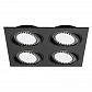 Встраиваемый светильник Zumaline Boxy dl 4 20073-BK - фото №1