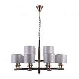 Подвесная люстра Elvan LU-39320/12-E14-BrBlWh