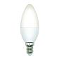 Лампа светодиодная Volpe E14 5W 3000K матовая LED-C37-5W/3000K/E14/FR/SLS UL-00008792 - фото №1