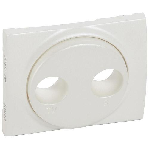 Лицевая панель Legrand Galea Life розетки TV-RD перламутр 771572