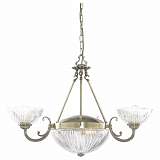 Подвесная люстра Arte Lamp Windsor Clear A3778LM-3-2AB