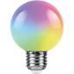 Лампа светодиодная Feron E27 3W RGB матовая LB-371 38127 - фото №1