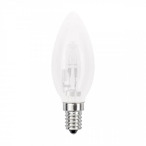 Лампа галогенная Uniel E14 42W матовая HCL-42/FR/E14 candle 01088