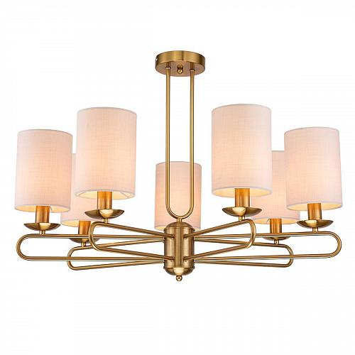 Подвесная люстра Escada Eclipse 10166/7PL Brass