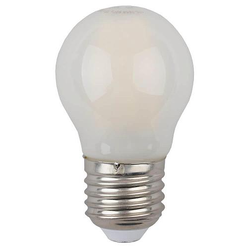 Лампа светодиодная филаментная ЭРА E27 7W 4000K матовая F-LED P45-7W-840-E27 frost Б0027959