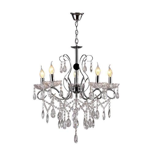 Подвесная люстра Seven Fires Bellona WD3545/5H-CR-CL