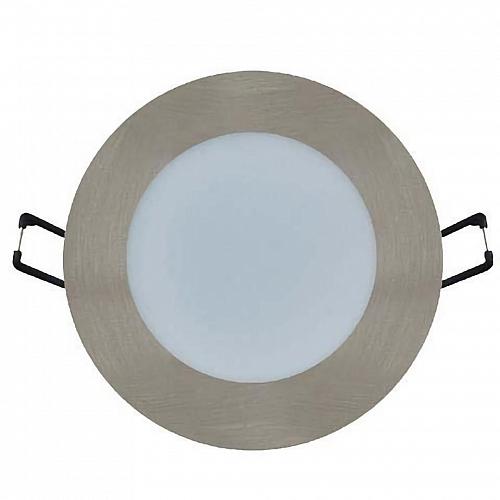 Встраиваемый светодиодный светильник Horoz 6W 3000K хром 016-013-0006 HRZ00000343