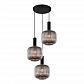 Подвесная люстра Lumina Deco Gato LDP 1217-3 GY+BK - фото №1
