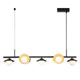 Подвесная люстра Indigo Corazza 10015/7P Black V000282