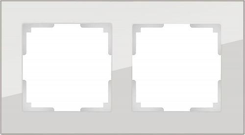 Рамка Werkel Favorit на 2 поста дымчатый WL01-Frame-02 4690389061318