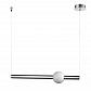 Подвесной светодиодный светильник Lumien Hall Greniya LH8023/1PC-CR-WT - фото №4