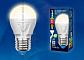 Лампа светодиодная Uniel E27 7W 3000K матовая LED-G45 7W/WW/E27/FR PLP01WH UL-00002420 - фото №2
