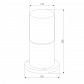 Уличный светильник Elektrostandard Roil 35125/S a055632 - фото №2