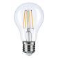 Лампа светодиодная филаментная Thomson E27 7W 4500K груша прозрачная TH-B2060 - фото №1