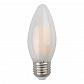Лампа светодиодная ЭРА E27 9W 2700K матовая F-LED B35-9w-827-E27 frost Б0046994 - фото №1