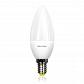 Лампа светодиодная Voltega E14 5.5W 2800К свеча матовая VG2-C2E14warm5W 8337 - фото №1