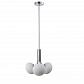 Подвесной светильник Crystal Lux ALICIA SP3 CHROME/WHITE - фото №1