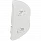 Клавиша правая Legrand Celiane ON/OFF освещение и звуковая трансляция белая 068152 - фото №1