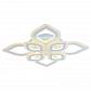 Потолочная светодиодная люстра Profit Light 8082/4+4 WHT A - фото №1