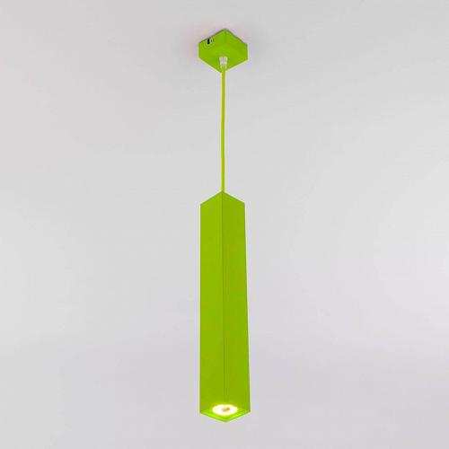Подвесной светильник Eurosvet 50154/1 LED зеленый