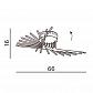 Потолочная люстра Azzardo Spider AZ0048 - фото №2