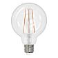 Лампа светодиодная филаментная Uniel E27 10W 4000K прозрачная LED-G95-10W/4000K/E27/CL PLS02WH UL-00004863 - фото №1